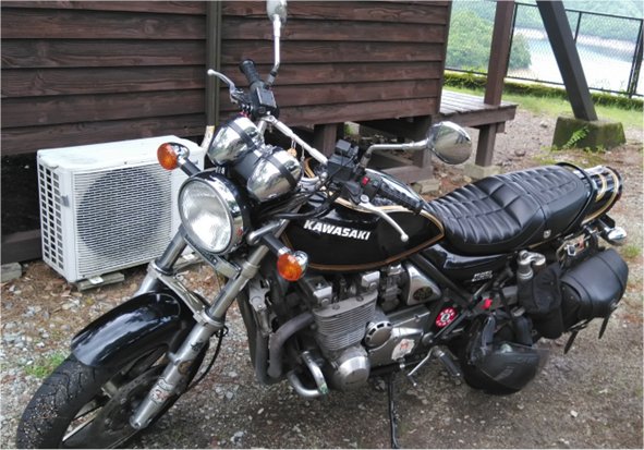 バイクシート装着画像 ゼファー1100